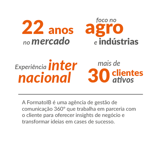 FormatoIB - 22 anos no mercado, foco no agro e indústrias